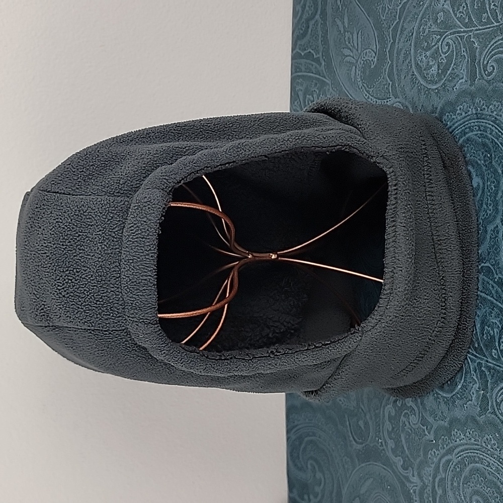 Unbranded Balaclava Face Mask Gray Fleece Neck &  Hat Men's or Youth One Size